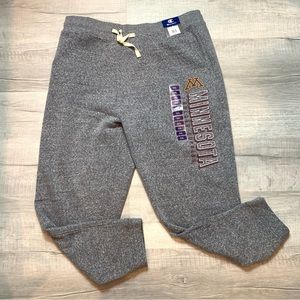 CHAMPION Minnesota Golden Gophers NCAA Gray Jogger Sweatpants Men's Size XXL NWT